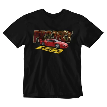 Project F40 férfi póló
