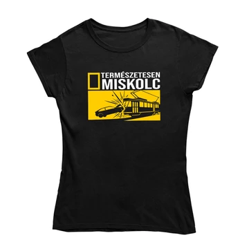 Természetesen MC női póló - Fekete