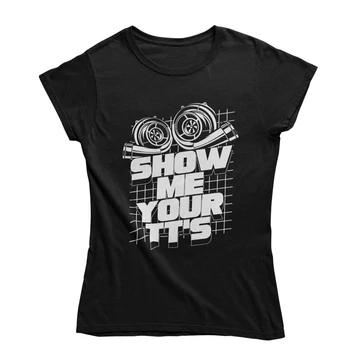 Show me your TT&#039;s női póló - Fekete