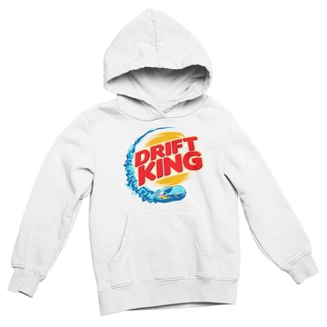 Drift King kapucnis pulóver - Fehér