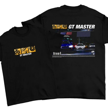 GT Master oversize póló - Fekete