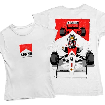 McLaren MP4/4 női póló - Fehér