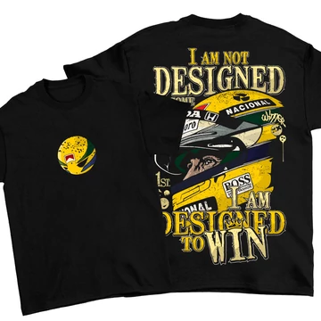 Designed to win oversize póló - Fekete
