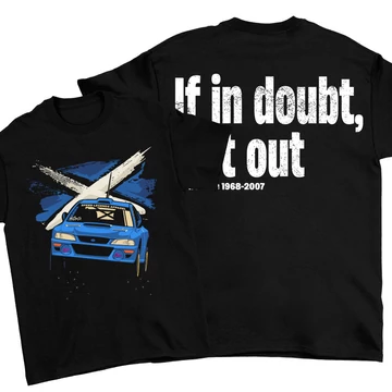 If in doubt flat out oversize póló - Fekete