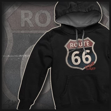 Vintage Route 66 hoodie