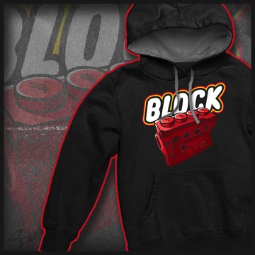 Block hoodie