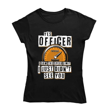 Yes officer női póló