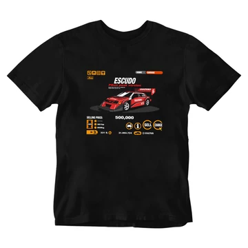 GT Garage - Escudo férfi póló - Fekete