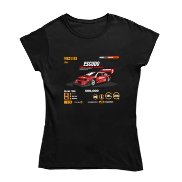 GT Garage - Escudo női póló - Fekete
