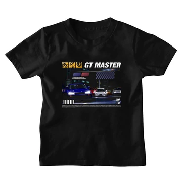 GT Master gyerek póló - Fekete