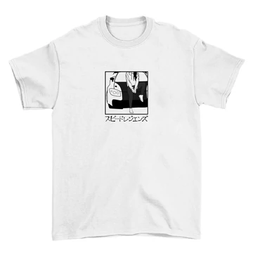 RX7 M.A. oversize póló - Fehér