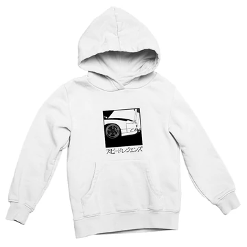 180SX M.A. kapucnis pulóver - Fehér