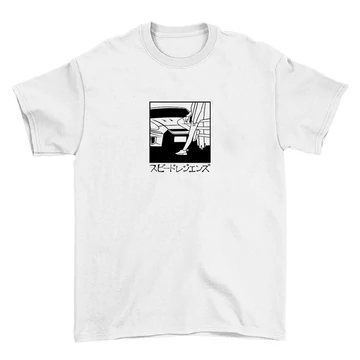 GT-R M.A. oversize póló - Fehér