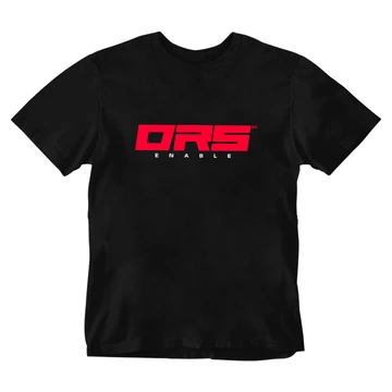 DRS Enable férfi póló - Fekete