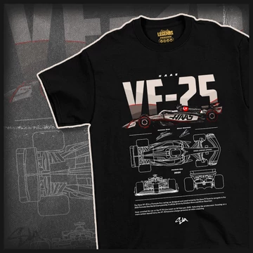 Haas - VF-25 póló