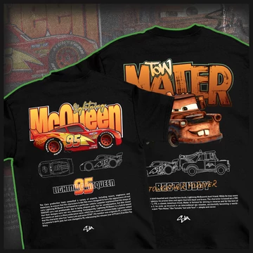 McQueen &amp;amp; Tow Mater Twin Fit t-shirts