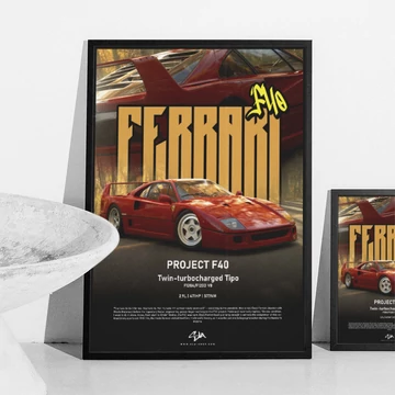 30x40cm F40 poszter