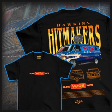 Hawkins Hitmakers t-shirt