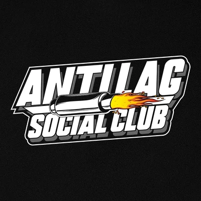 Anti Lag Social Club minta - Fekete