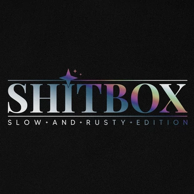 Shitbox slow and rusty edition minta - Fekete