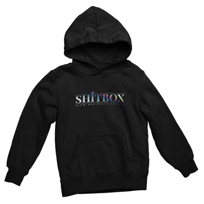 Shitbox slow and rusty edition kapucnis pulóver - Fekete