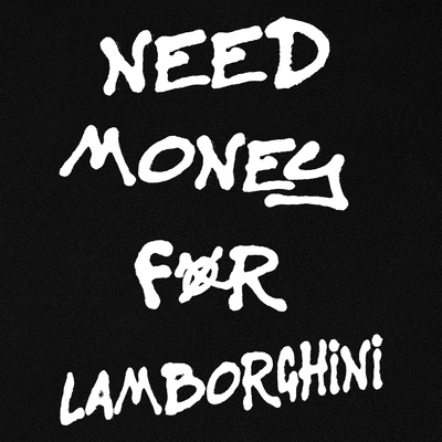 Need Money For minta - Fekete