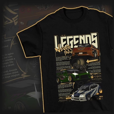 Legends Never Fade t-shirt