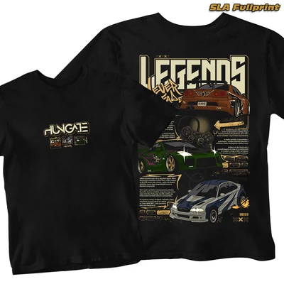 Legends Never Fade man's style t-shirt - SLA fullprint