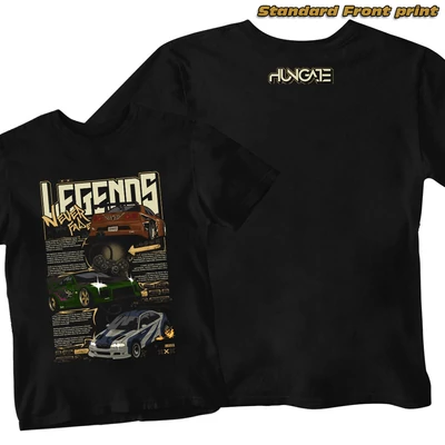 Legends Never Fade man's style t-shirt - Standard front print