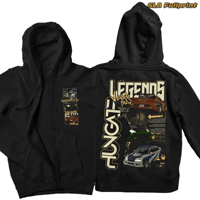 Legends Never Fade zipper hoodie - SLA fullprint