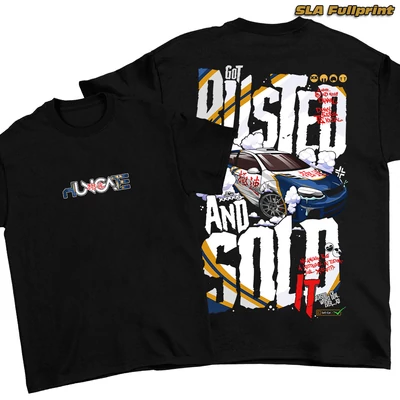 Got busted and sold it unisex oversized style t-shirt - SLA fullprint