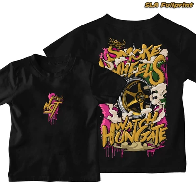 Smoke wheels watch hungate kid's style t-shirt - SLA fullprint