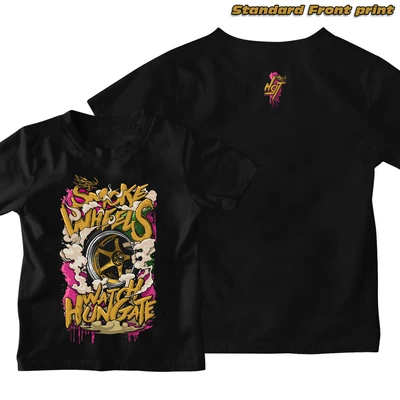 Smoke wheels watch hungate kid's style t-shirt - Standard front print