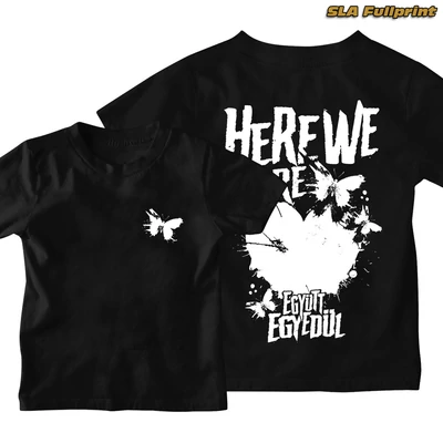 HWA - Együtt egyedül gyerek póló - SLA fullprint