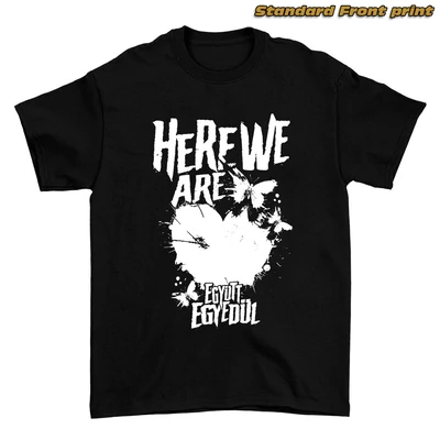 HWA - Együtt egyedül unisex oversize póló - Standard front print