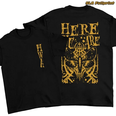 HWA - Gold Butterfly unisex oversize póló - SLA fullprint