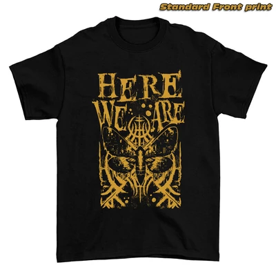 HWA - Gold Butterfly unisex oversize póló - Standard front print