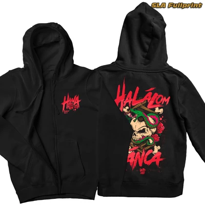 HWA - Halálom tánca Zipper Hoodie pulóver - SLA fullprint
