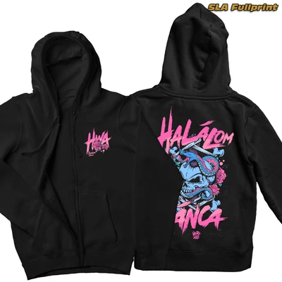 HWA - Halálom tánca Zipper Hoodie pulóver - SLA fullprint