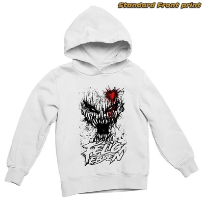 HWA -Félig ébren Oversize Hoodie pulóver - Standard Front print