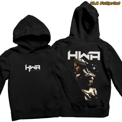HWA - Őrzöm az álmod Oversize Hoodie pulóver - SLA fullprint