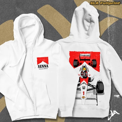 McLaren MP4/4 zipper hoodie - SLA Fullprint