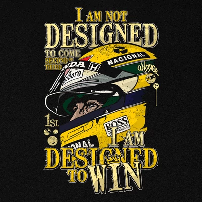 Designed to win minta - Fekete