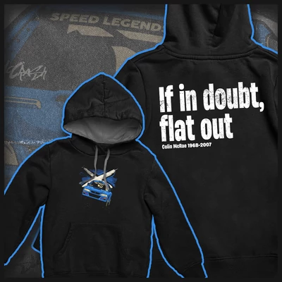 If in doubt flat out hoodie