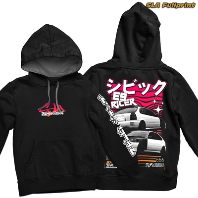 Ricer Civic E9 Hoodie pulóver - SLA fullprint
