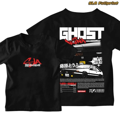 Ghost of Akina AE86 gyerek póló - SLA fullprint