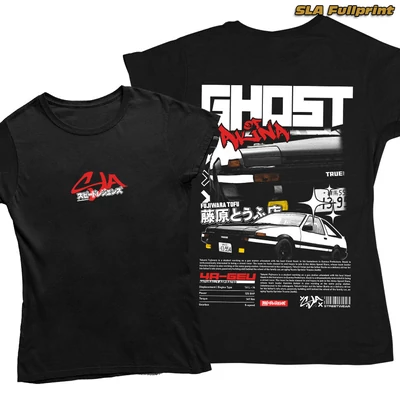 Ghost of Akina AE86 női póló - SLA fullprint