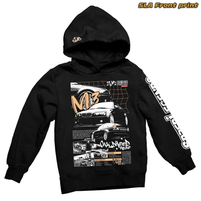 Childhood Hero M3 Oversize Hoodie pulóver - SLA front print