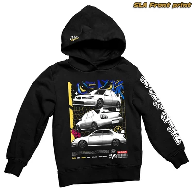 HawkEye STi '05 Oversize Hoodie pulóver - SLA front print