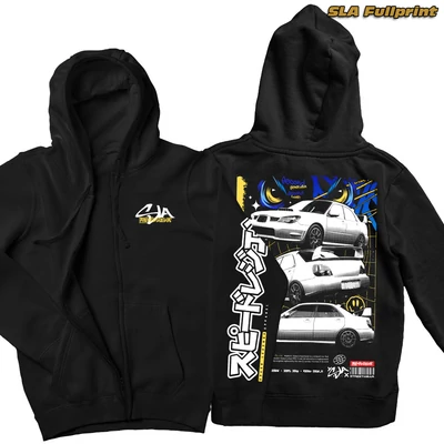 HawkEye STi '05 Zipper Hoodie pulóver - SLA fullprint